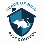 Peace of Mind Pest Control Portrait Logo